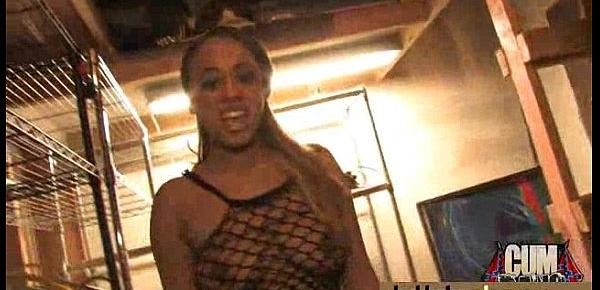  Naughty black wife gang banged by white friends 13
